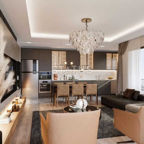 Премиальный жилой комплекс по супер ценам всего в 150м от моря в Мерсине. 53м2 – 160м2 фото 13