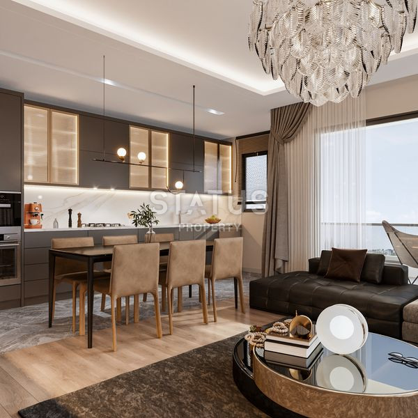 Премиальный жилой комплекс по супер ценам всего в 150м от моря в Мерсине. 53м2 – 160м2 фото 14