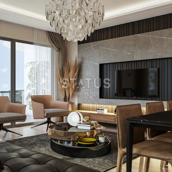 Премиальный жилой комплекс по супер ценам всего в 150м от моря в Мерсине. 53м2 – 160м2 фото 19