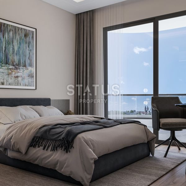 Премиальный жилой комплекс по супер ценам всего в 150м от моря в Мерсине. 53м2 – 160м2 фото 22