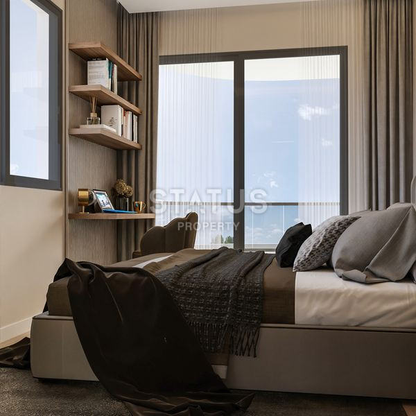 Премиальный жилой комплекс по супер ценам всего в 150м от моря в Мерсине. 53м2 – 160м2 фото 24