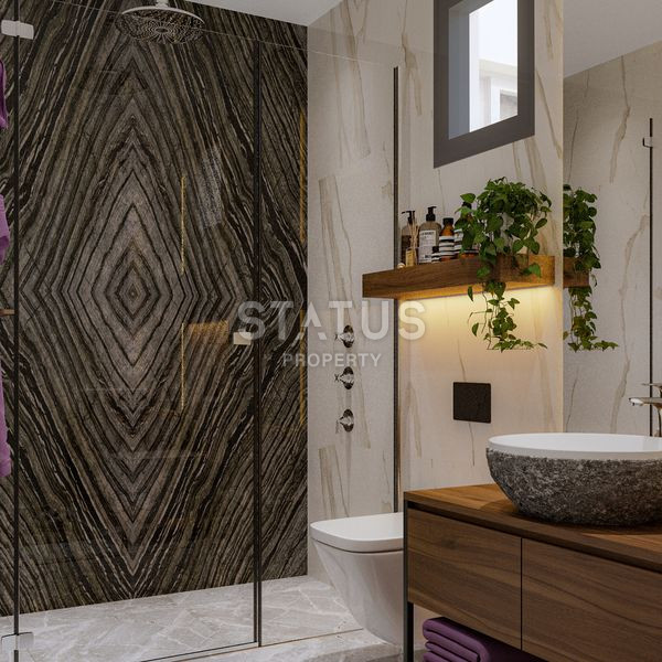 Премиальный жилой комплекс по супер ценам всего в 150м от моря в Мерсине. 53м2 – 160м2 фото 26