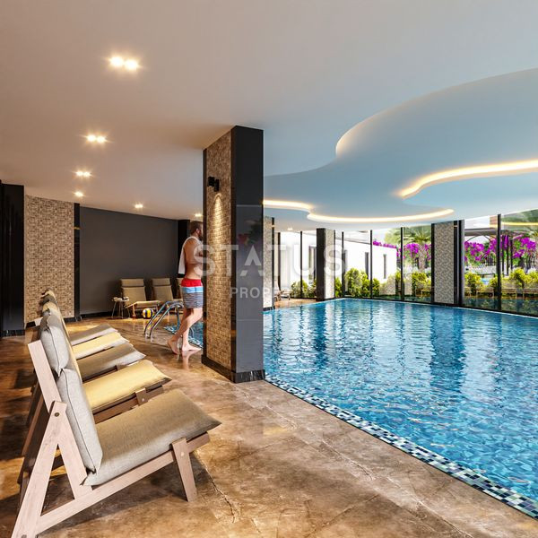 Премиальный жилой комплекс по супер ценам всего в 150м от моря в Мерсине. 53м2 – 160м2 фото 29