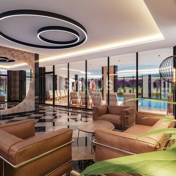 Премиальный жилой комплекс по супер ценам всего в 150м от моря в Мерсине. 53м2 – 160м2 фото 33