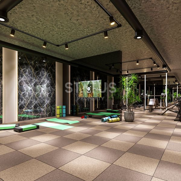 Премиальный жилой комплекс по супер ценам всего в 150м от моря в Мерсине. 53м2 – 160м2 фото 34