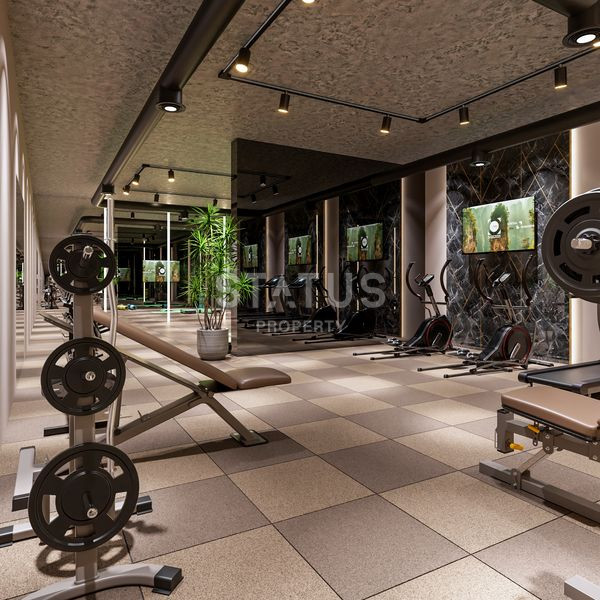 Премиальный жилой комплекс по супер ценам всего в 150м от моря в Мерсине. 53м2 – 160м2 фото 35