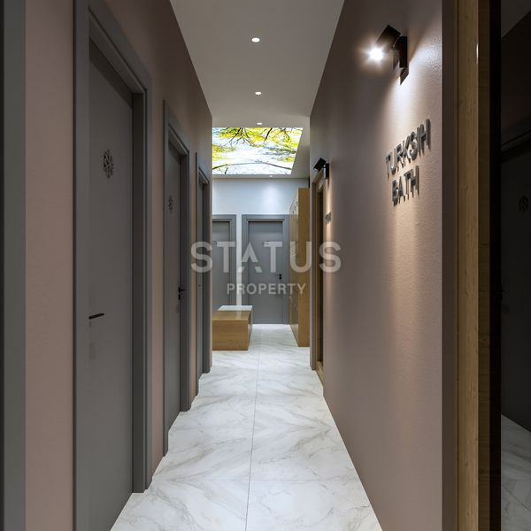 Премиальный жилой комплекс по супер ценам всего в 150м от моря в Мерсине. 53м2 – 160м2 фото 41