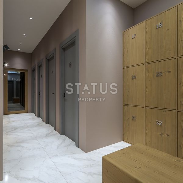 Премиальный жилой комплекс по супер ценам всего в 150м от моря в Мерсине. 53м2 – 160м2 фото 42