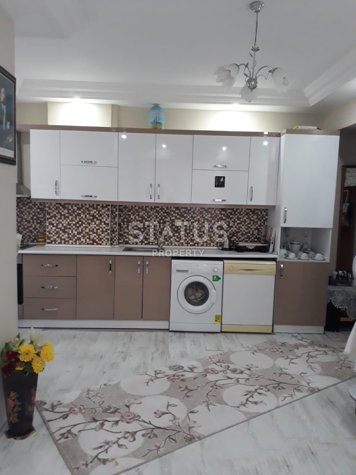 Меблированная двухкомнатная квартира в районе Махмутлар, 60 м2 фото 5