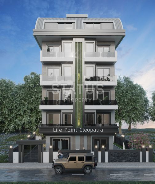 New apartment 1+1 at the pre-delivery stage, 250m from the Cleopatra beach. 55m2 фото 7