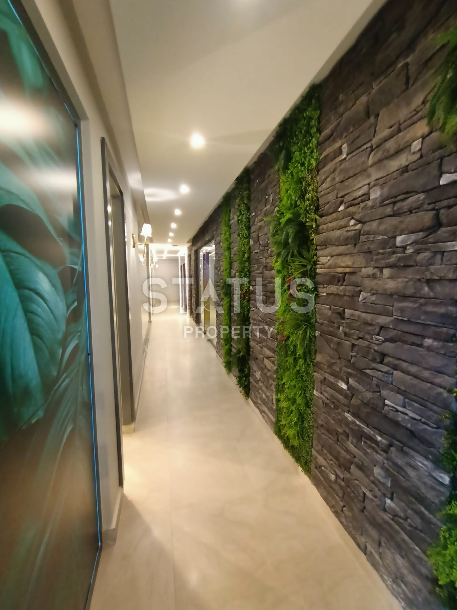 Двухуровневые квартиры с собственным садом в 200м от моря в бутик комплексе в Каргыджаке. 114м2 -140м2 фото 18