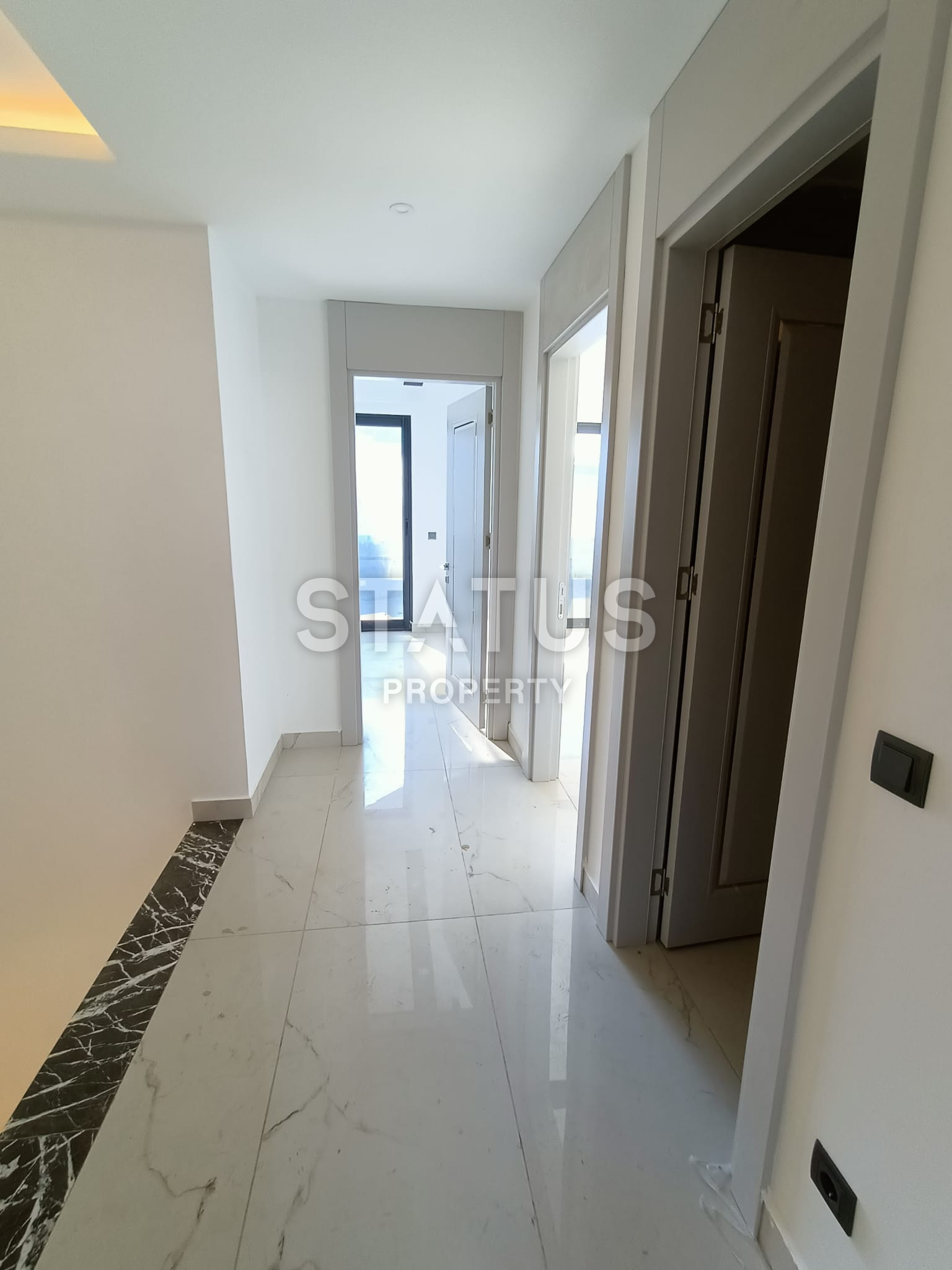 Двухуровневые квартиры с собственным садом в 200м от моря в бутик комплексе в Каргыджаке. 114м2 -140м2 фото 19