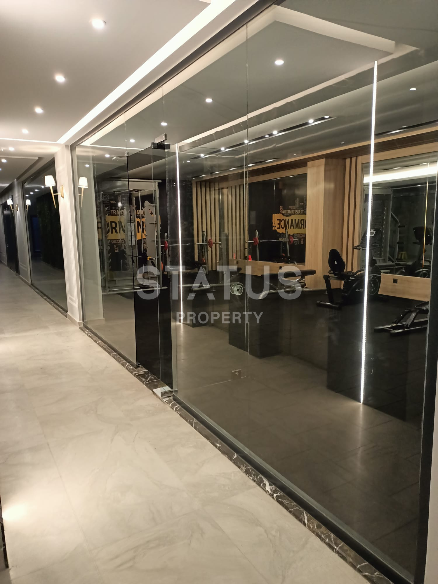 Двухуровневые квартиры с собственным садом в 200м от моря в бутик комплексе в Каргыджаке. 114м2 -140м2 фото 32