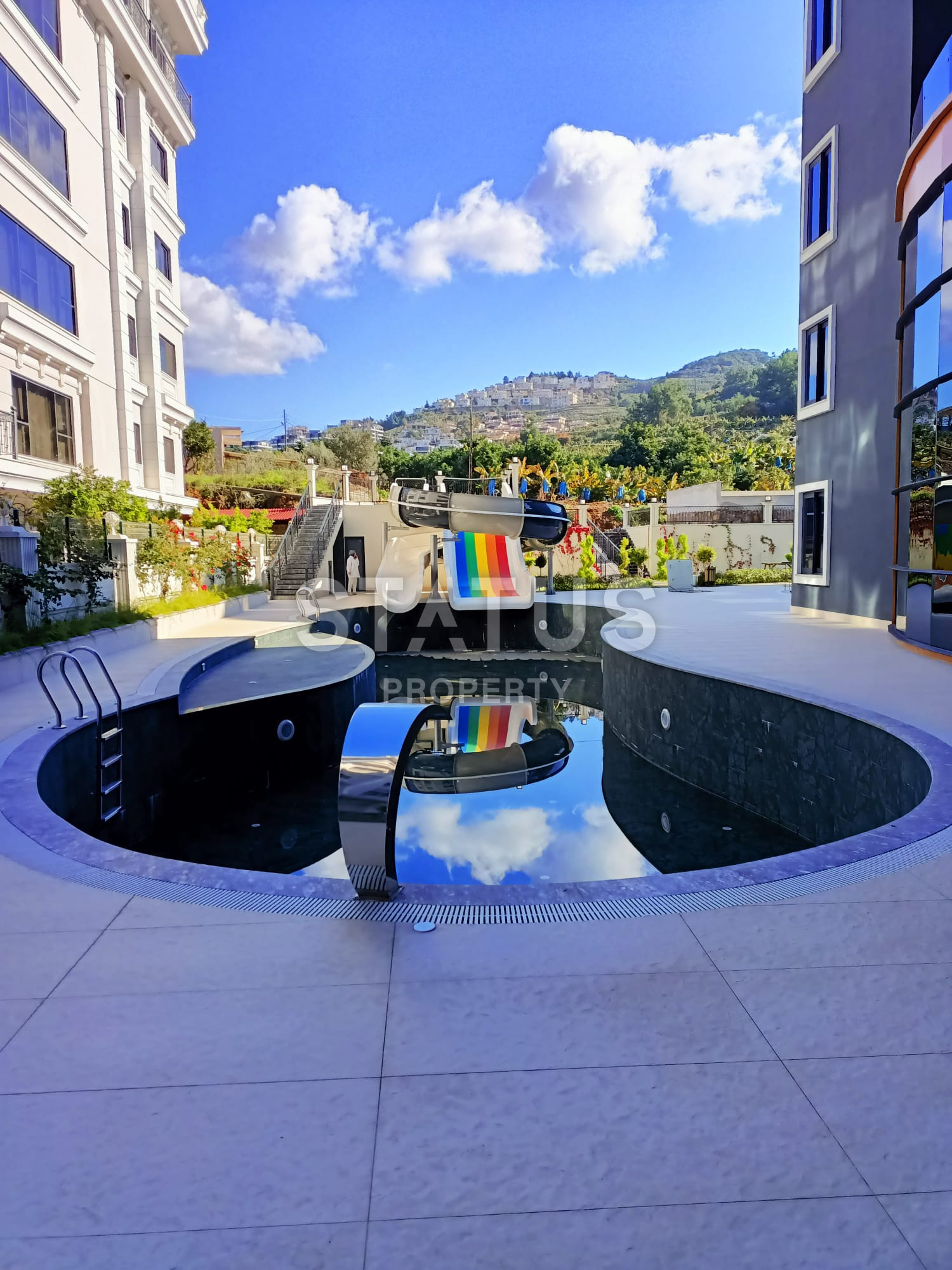 Двухуровневые квартиры с собственным садом в 200м от моря в бутик комплексе в Каргыджаке. 114м2 -140м2 фото 37