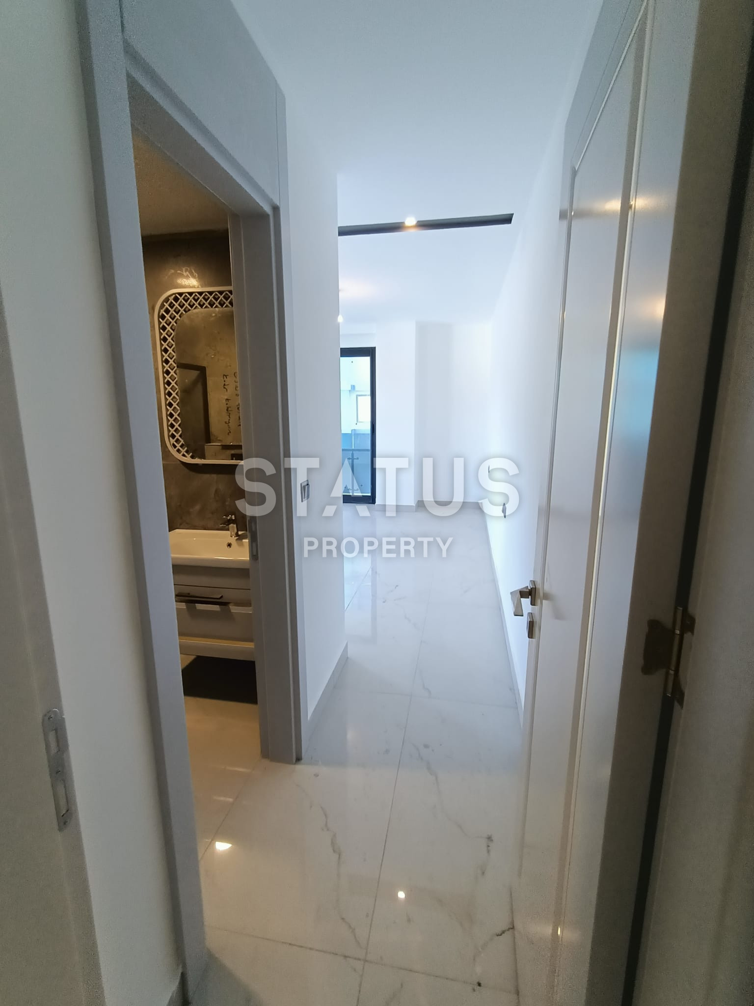 Двухуровневые квартиры с собственным садом в 200м от моря в бутик комплексе в Каргыджаке. 114м2 -140м2 фото 62