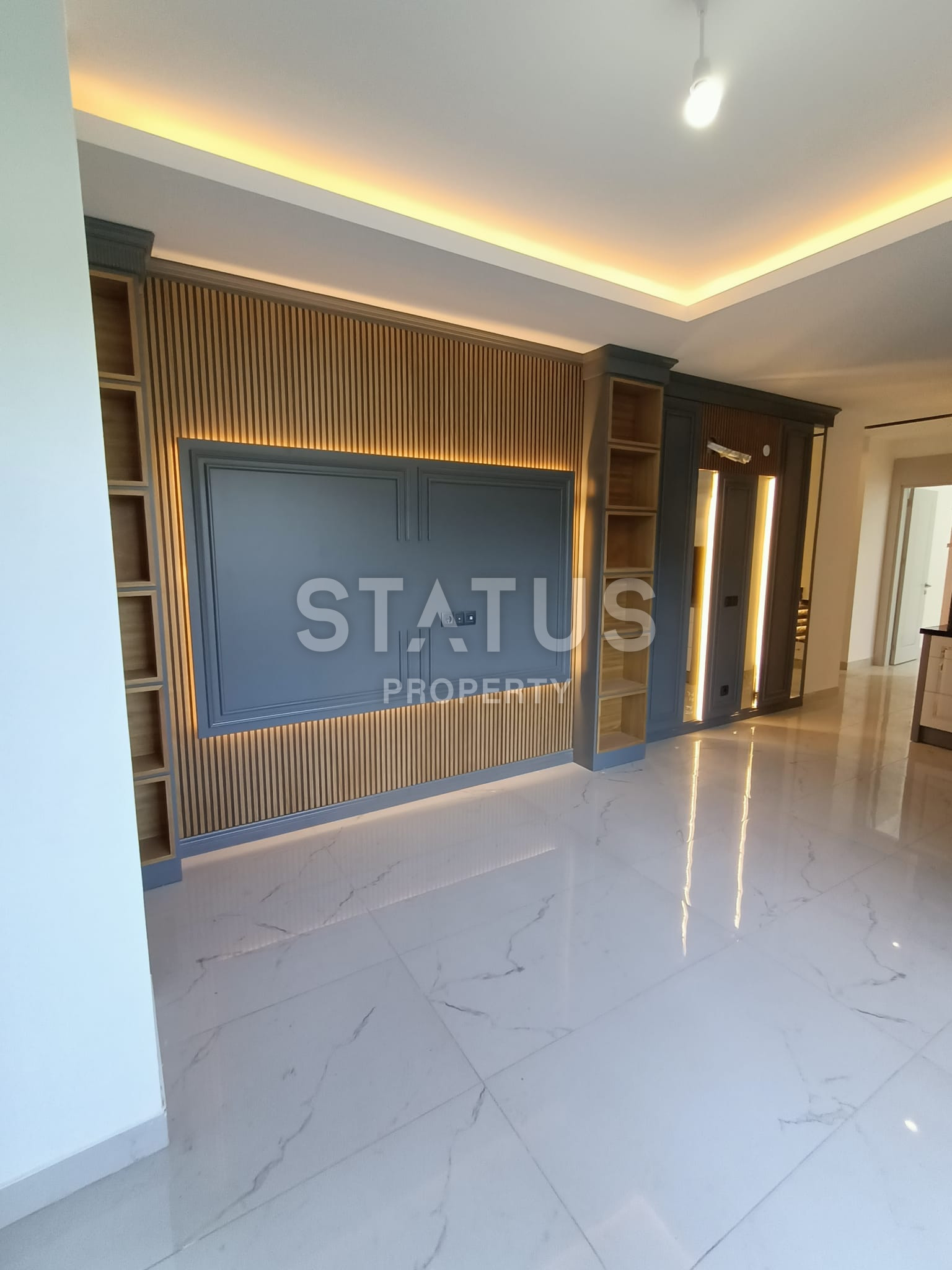 Двухуровневые квартиры с собственным садом в 200м от моря в бутик комплексе в Каргыджаке. 114м2 -140м2 фото 63