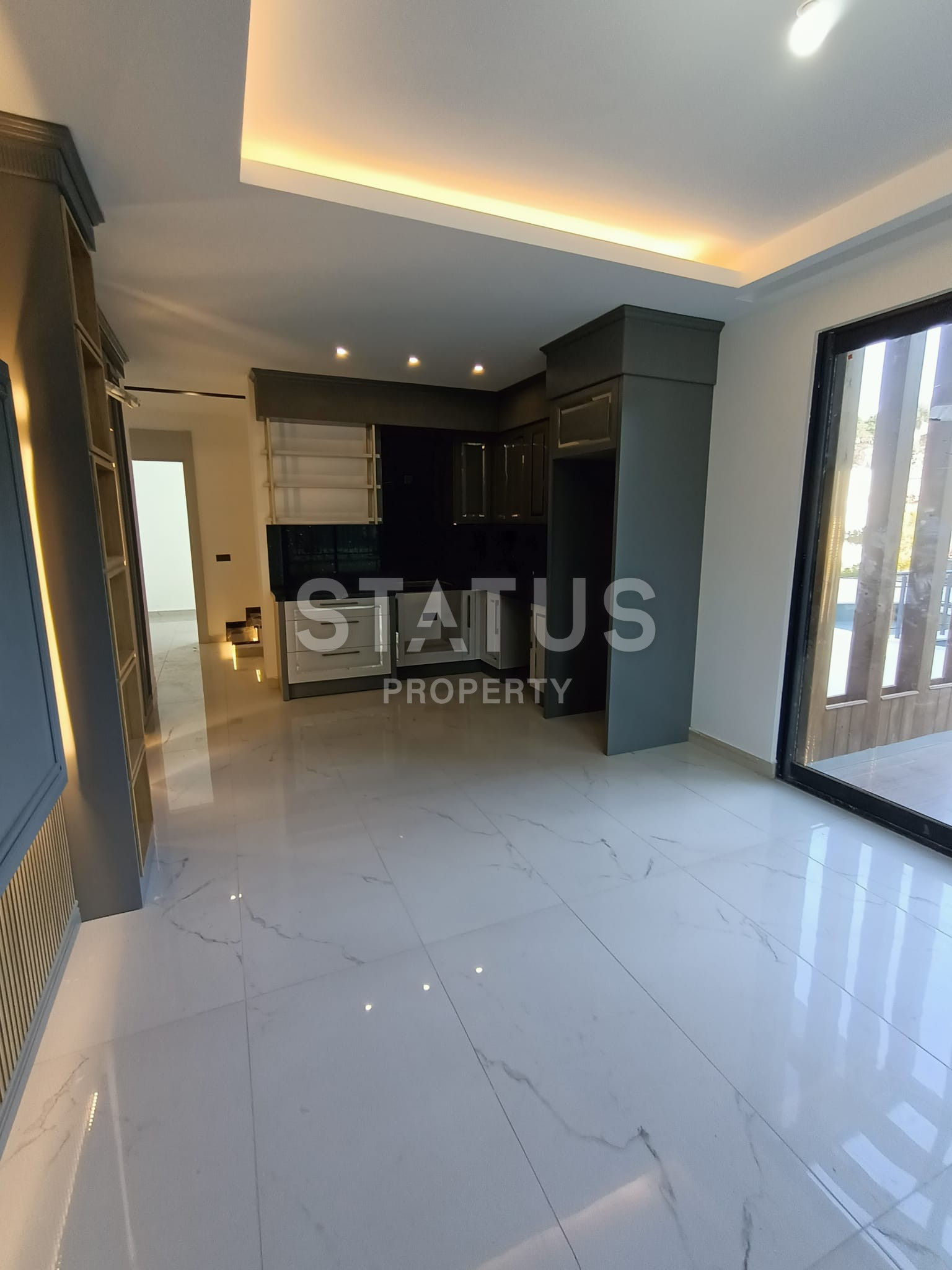 Двухуровневые квартиры с собственным садом в 200м от моря в бутик комплексе в Каргыджаке. 114м2 -140м2 фото 65