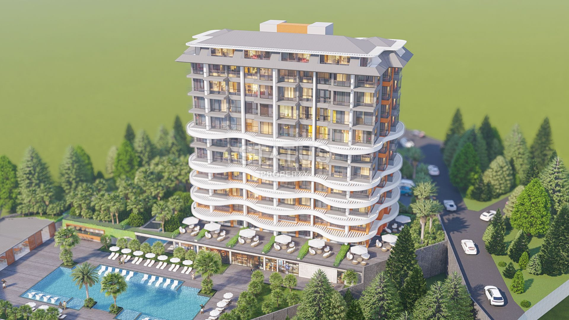 Новый инвестиционный проект в Демирташе. 49м2 - 138м2 фото 6