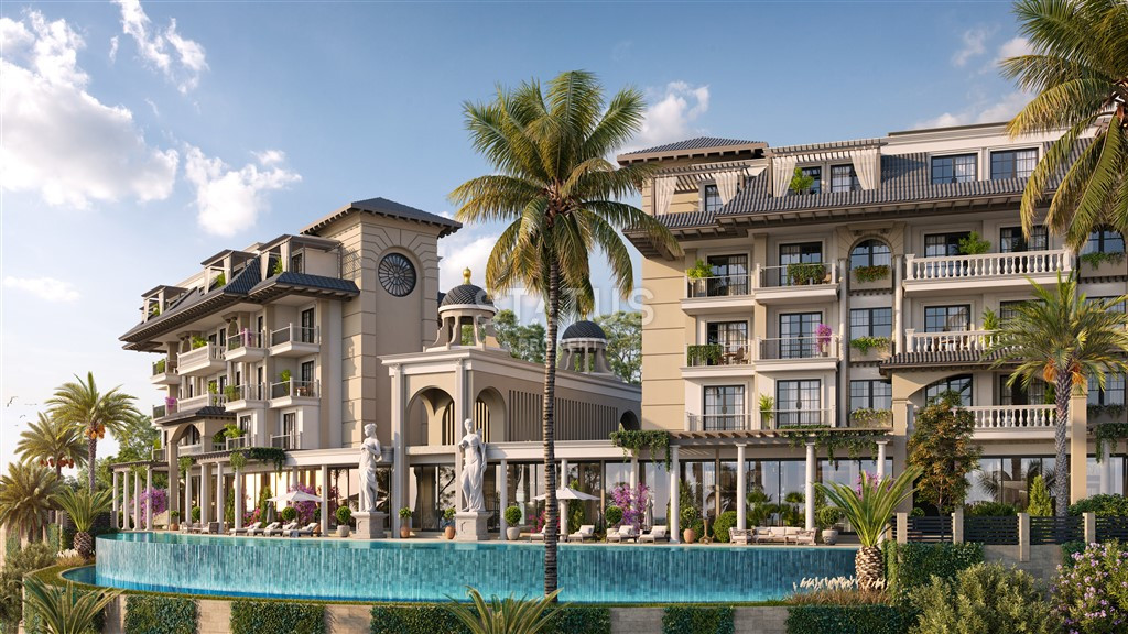 A luxurious multifunctional complex of apartments and townhouses in the Kargicak area. 50m2 -169m2 фото 9