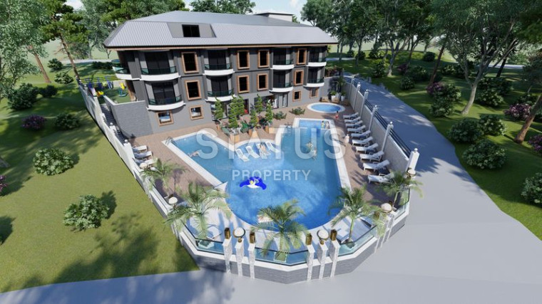 Уникальный проект в открытом районе Инжекум в 200м от моря. 61м2 – 180м2. фото 1