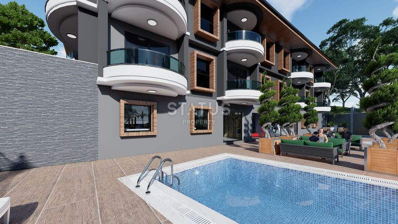 Уникальный проект в открытом районе Инжекум в 200м от моря. 61м2 – 180м2. фото 8