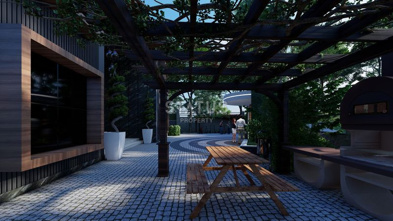 Уникальный проект в открытом районе Инжекум в 200м от моря. 61м2 – 180м2. фото 13