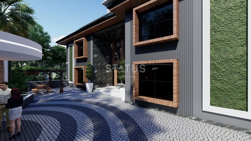 Уникальный проект в открытом районе Инжекум в 200м от моря. 61м2 – 180м2. фото 15