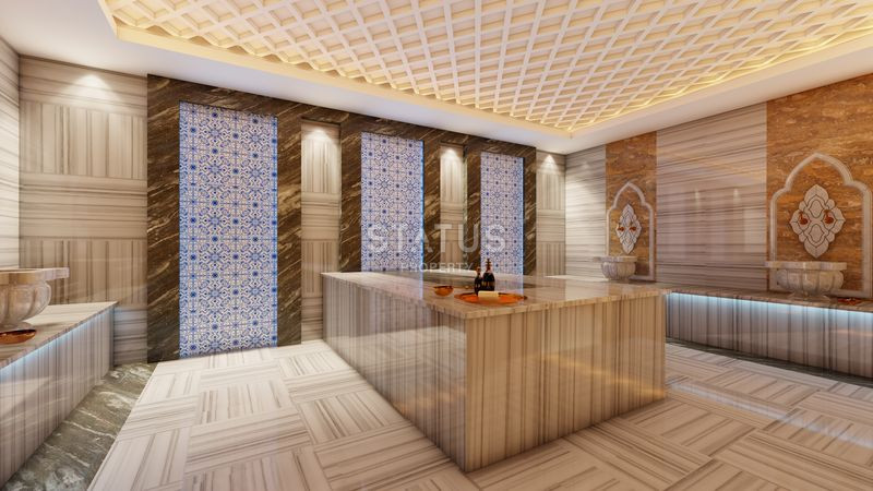 Уникальный проект в открытом районе Инжекум в 200м от моря. 61м2 – 180м2. фото 21