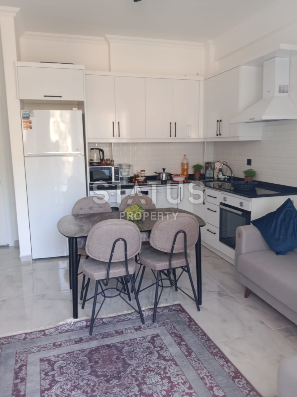 New finished one-bedroom apartment in Avsallar 42m2 фото 4