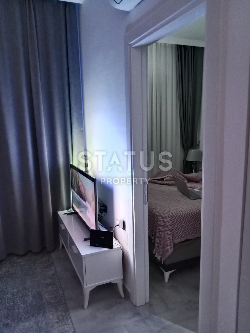 New finished one-bedroom apartment in Avsallar 42m2 фото 7