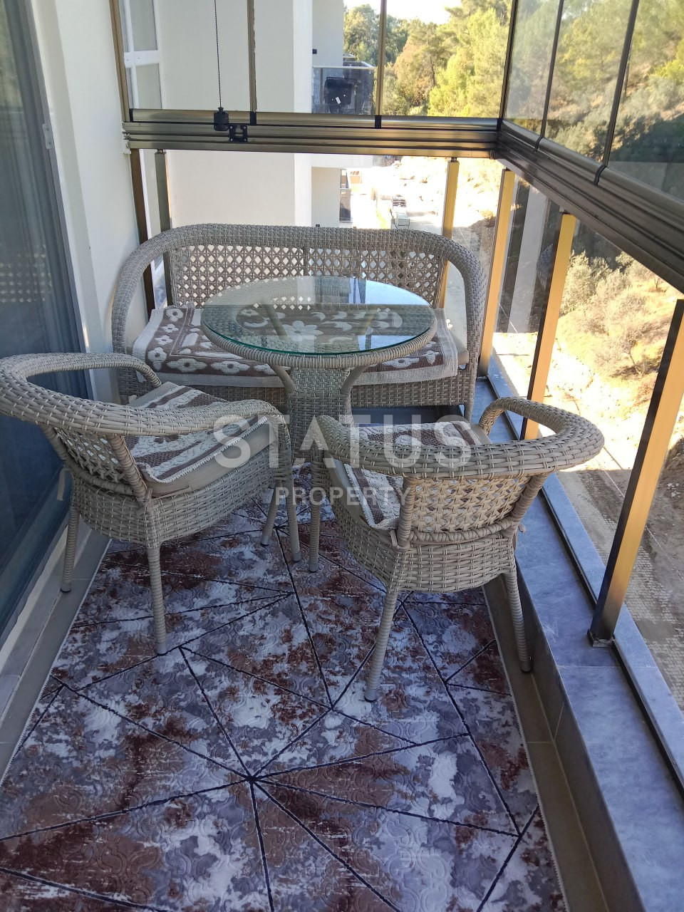 New finished one-bedroom apartment in Avsallar 42m2 фото 9