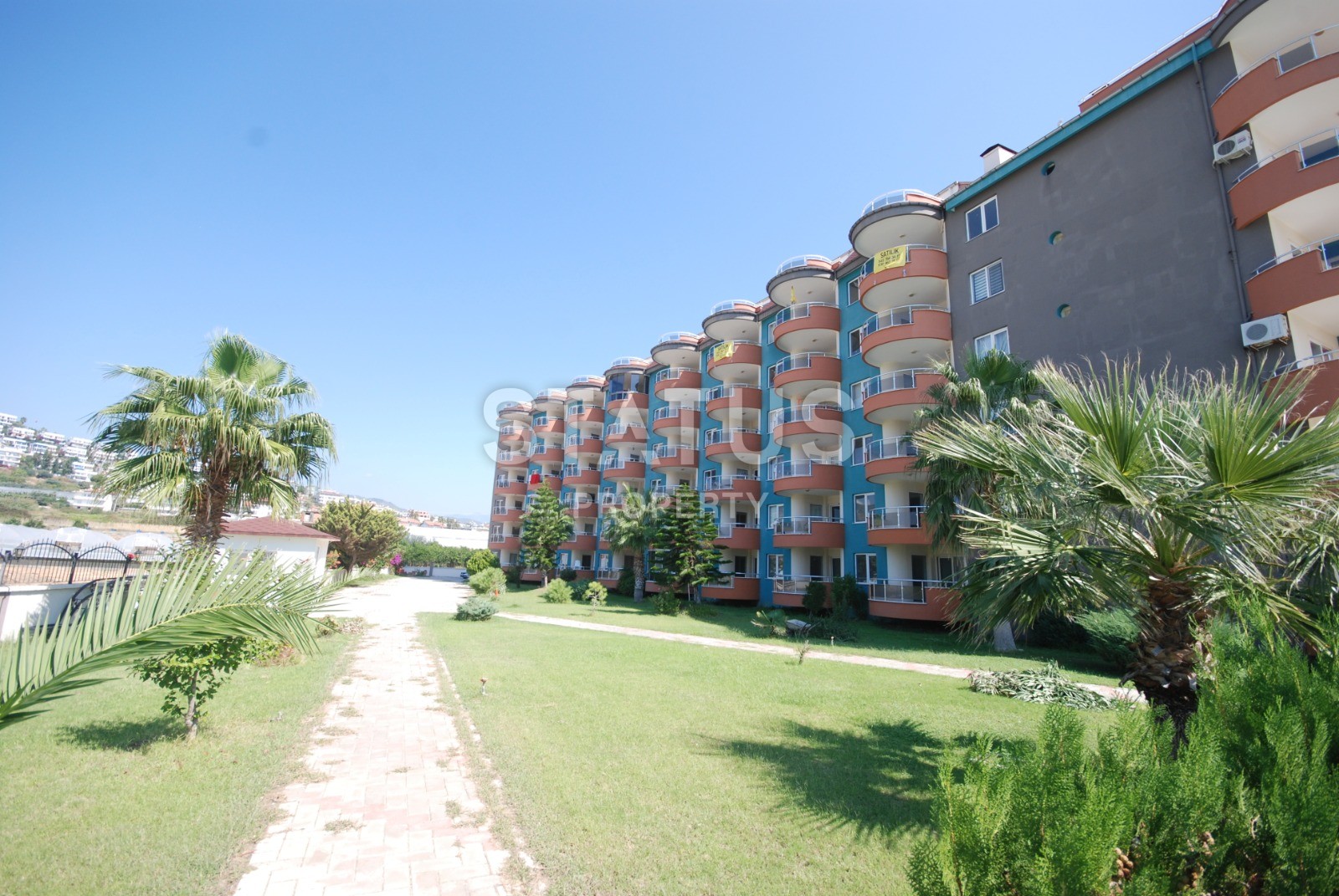 Трехкомнатная квартира с видом на море в районе Демирташ, 105 кв. м. фото 15