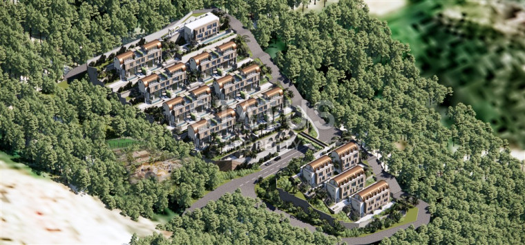 Эксклюзивный проект элитной недвижимости в Тепе Аланьи. 162м2 – 224м2 фото 1