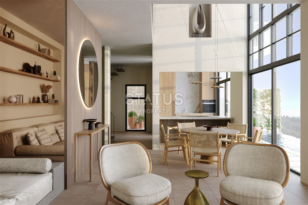 Эксклюзивный проект элитной недвижимости в Тепе Аланьи. 162м2 – 224м2 фото 14