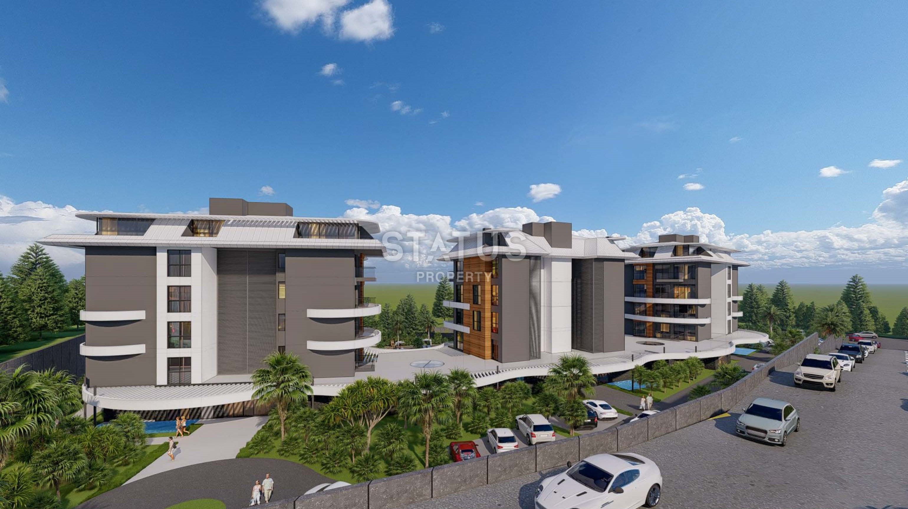 Новый элитный проект в районе Каргыджак. 49 м² - 170 м² фото 6