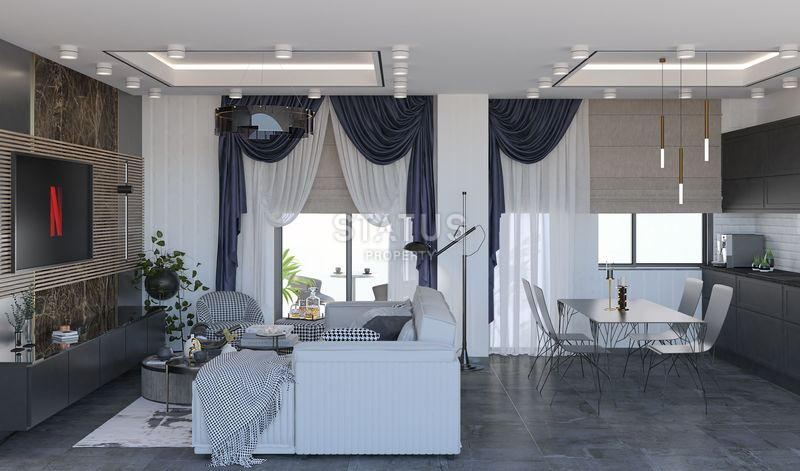 Новый бутик проект в элитном и развивающемся районе Кестель. 42,5м2 – 154м2 фото 15