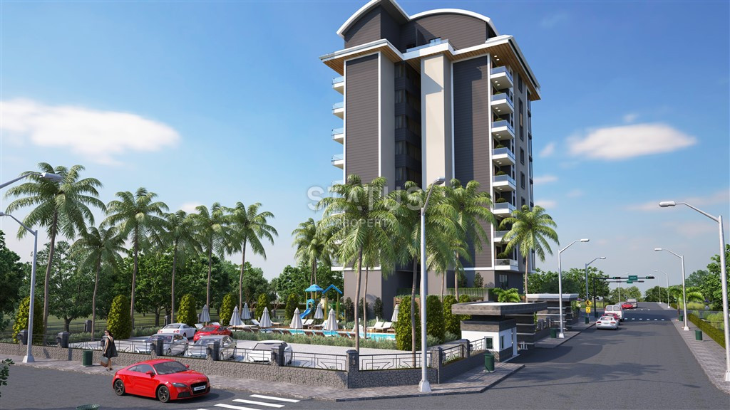 Уютный небольшой комплекс комфорт класса в Махмутларе. 53м2 – 118,3м2 фото 3