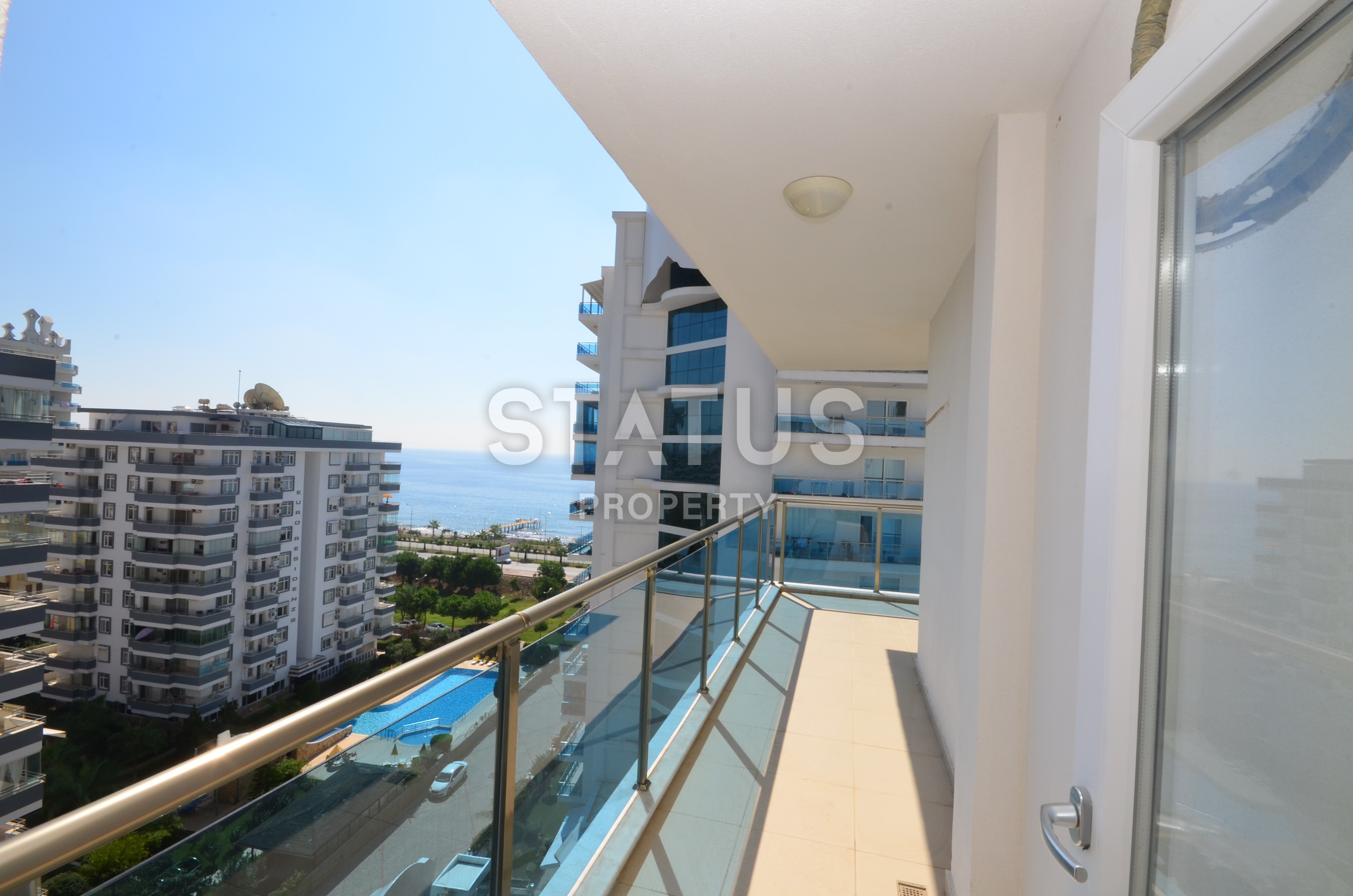 Апартаменты 2+1 с видом на море, Махмутлар, 100 м2 фото 8