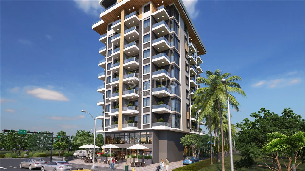 Уютный небольшой комплекс комфорт класса в Махмутларе. 53м2 – 118,3м2 фото 6