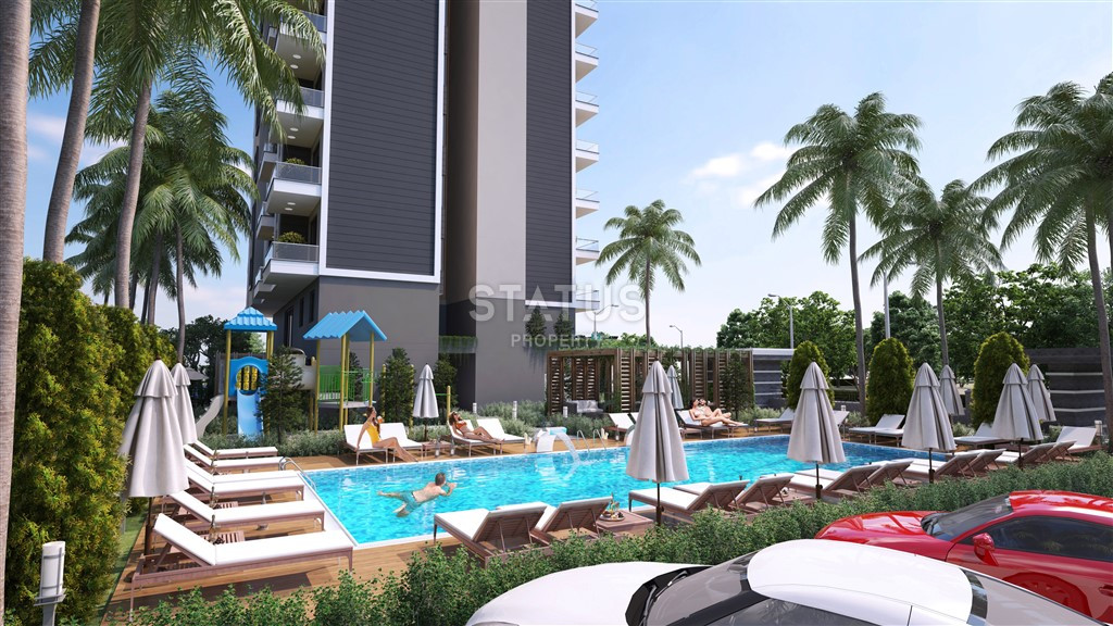 Уютный небольшой комплекс комфорт класса в Махмутларе. 53м2 – 118,3м2 фото 8