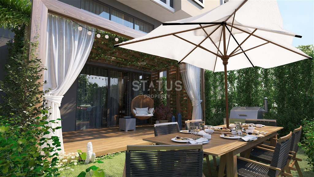 Уютный небольшой комплекс комфорт класса в Махмутларе. 53м2 – 118,3м2 фото 10