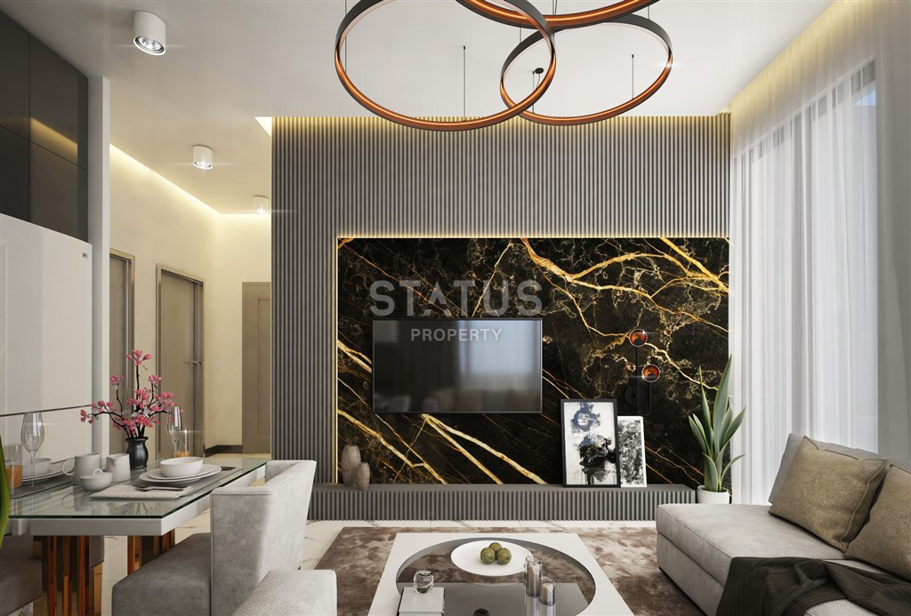 Уютный небольшой комплекс комфорт класса в Махмутларе. 53м2 – 118,3м2 фото 12