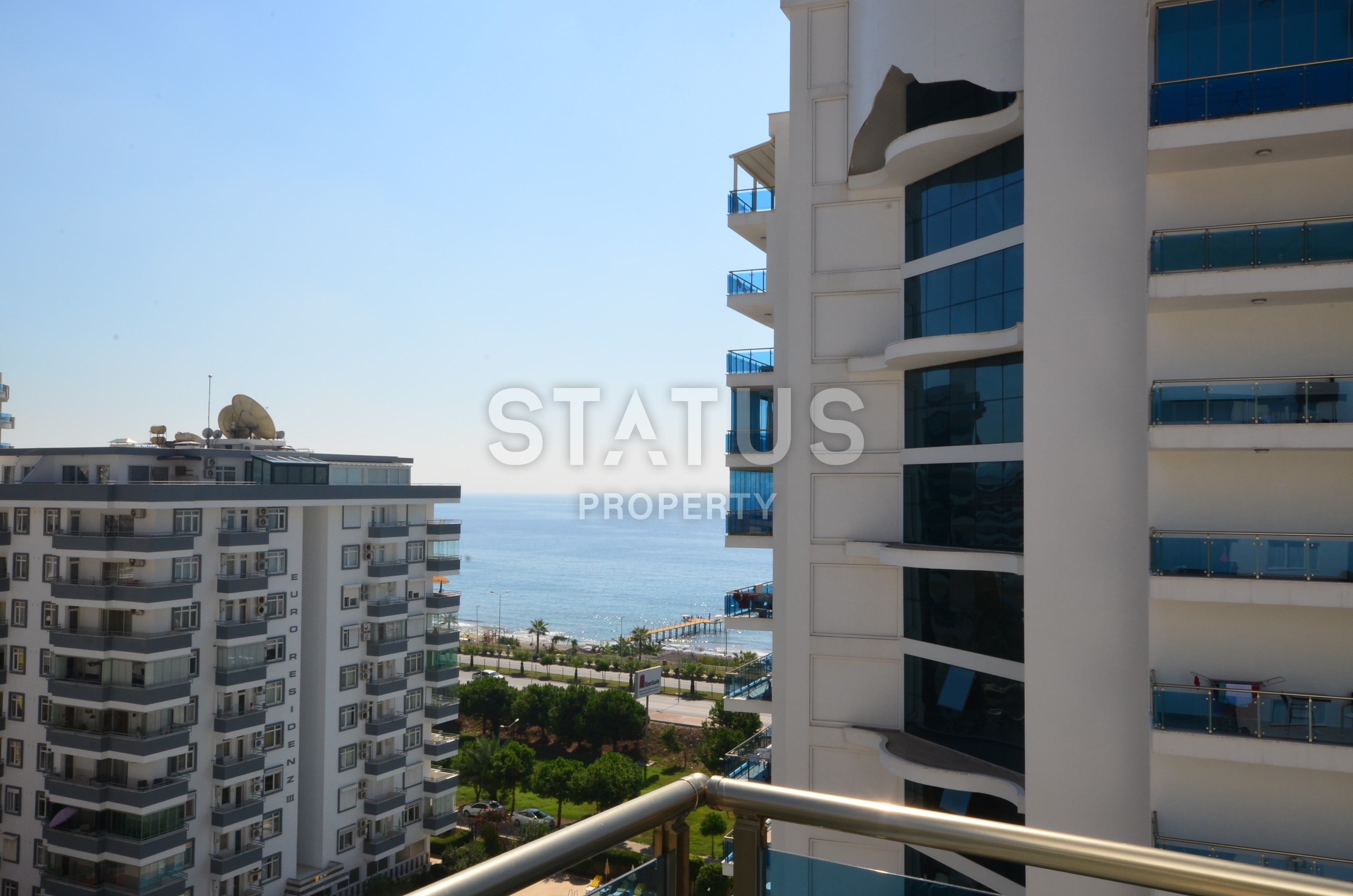 Апартаменты 2+1 с видом на море, Махмутлар, 100 м2 фото 9