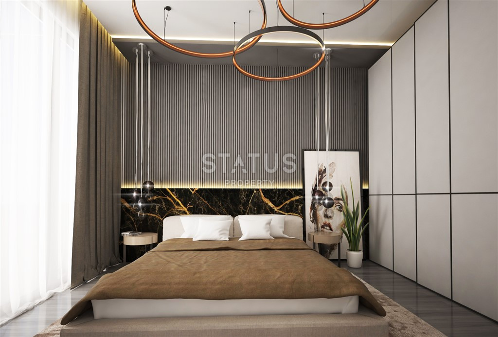 Уютный небольшой комплекс комфорт класса в Махмутларе. 53м2 – 118,3м2 фото 16