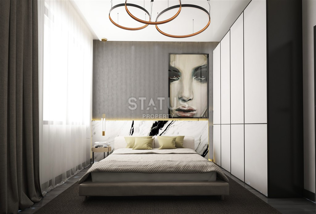 Уютный небольшой комплекс комфорт класса в Махмутларе. 53м2 – 118,3м2 фото 18