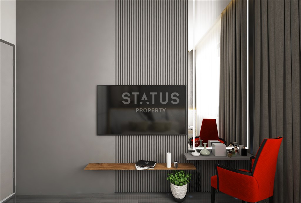 Уютный небольшой комплекс комфорт класса в Махмутларе. 53м2 – 118,3м2 фото 21