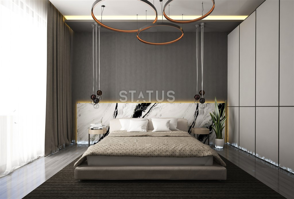 Уютный небольшой комплекс комфорт класса в Махмутларе. 53м2 – 118,3м2 фото 25