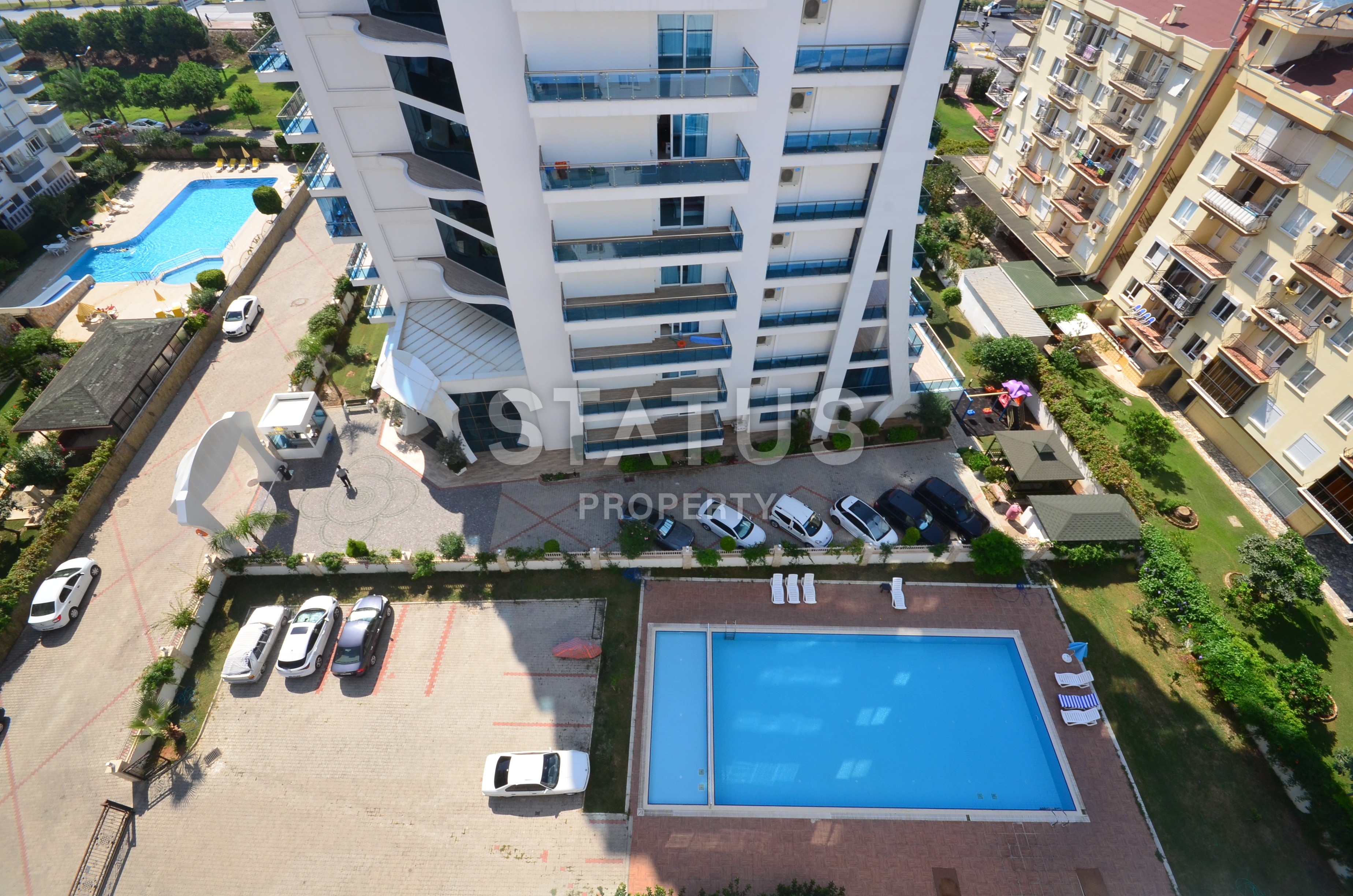 Апартаменты 2+1 с видом на море, Махмутлар, 100 м2 фото 12