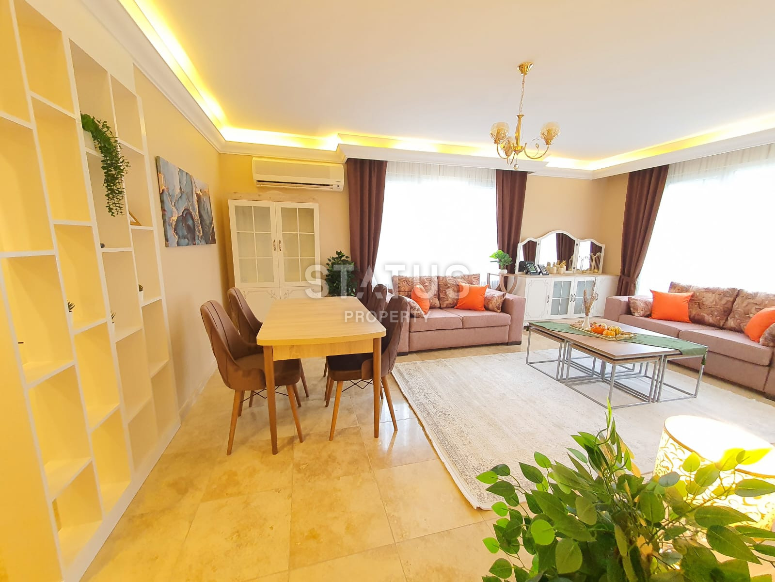 Уютная двухкомнатная квартира в Джикджилли, 70 м2 фото 11