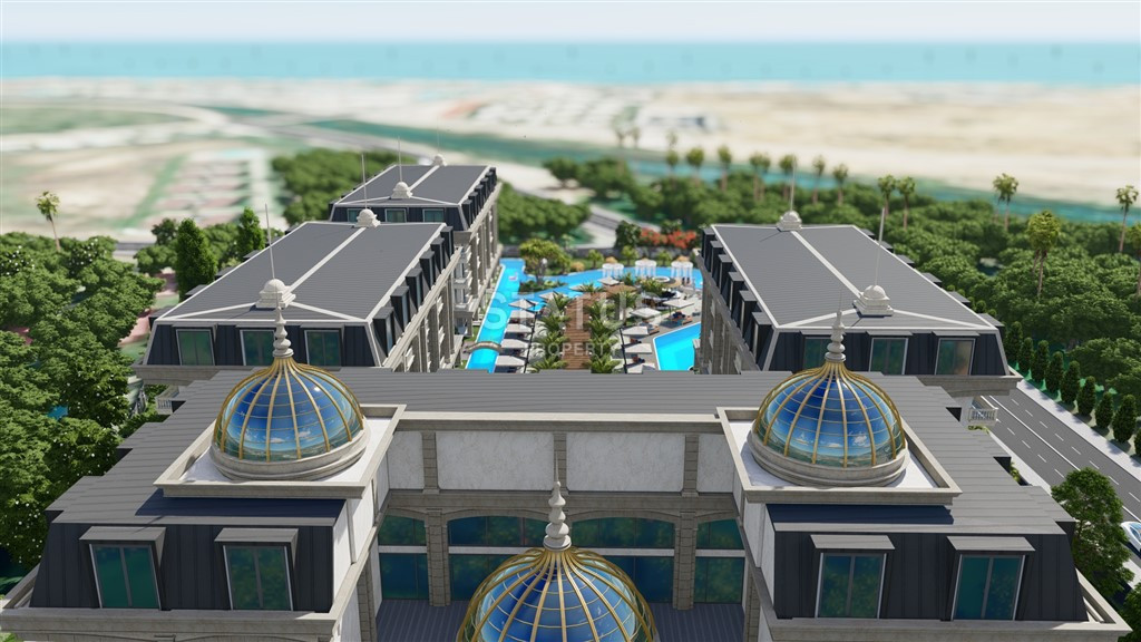 Luxurious residential complex 550m from the sea in Turkler. 53.5m2 - 122m2 фото 5